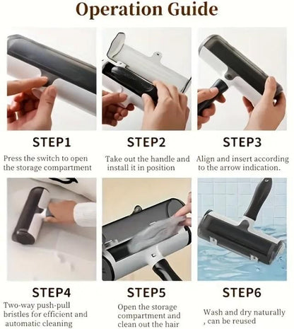 Pert Hair Remover Lint Roller with Storage