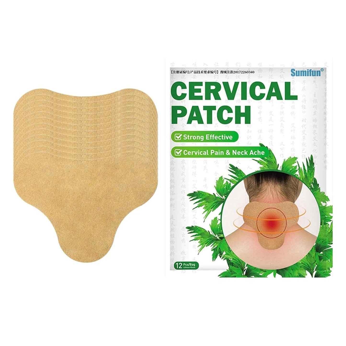 Cervical Patch Relaxing Pain Plaster Sticker