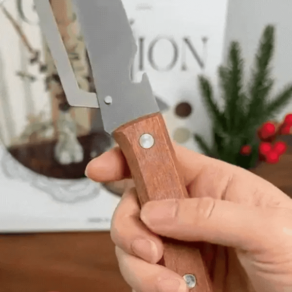 PurePeeler™ – Stainless Peeler | High-Grade Durability | Clean, Precision Peeling + Bottle Opener